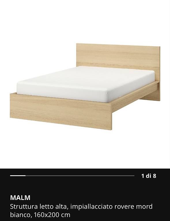 Ikea Betten: Camera completa IKEA  letto-comodini-armadio – Gebraucht aus Arbedo von peg_857m 2
