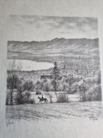 Eugen ZELLER (1889-1974) - LITHOGRAPHIE  SIGNIERT
