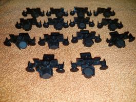 Lego 14x alte Kupplung mit Stift
