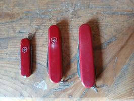 ab 5 Rappen 3 Stk. VICTORINOX-Sackmesser ab 5 Rappen