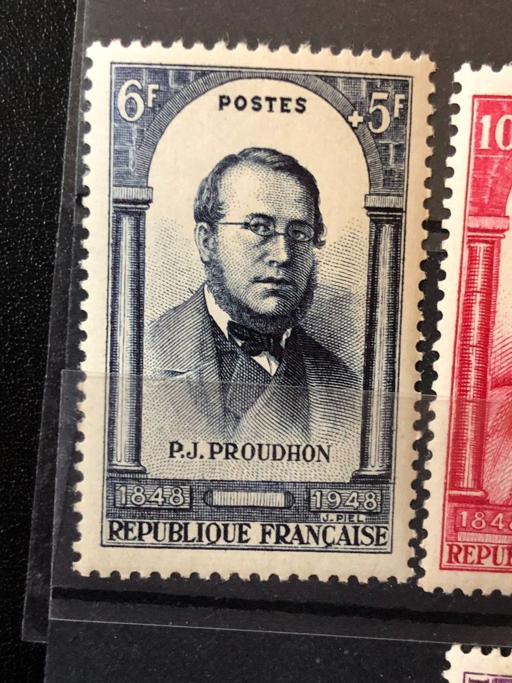 Alle Briefmarken: Série célébrités 1948 Neufs** complet – Neu und originalverpackt aus Lausanne von ffhoud 1