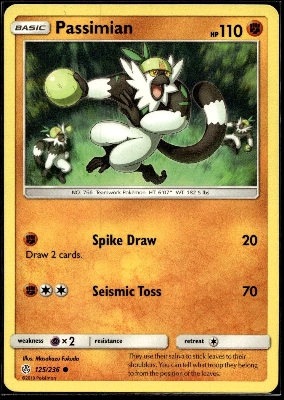 Pokémon Carte collezionabili: Passimian (CEC EN 125/236) – Usato da Affoltern am Albis venduto da Chiesa_5