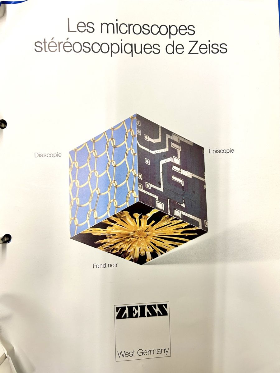 Libri: Zeiss Optic Microscope West Germany Collector Vintage – Usato da Cointrin venduto da vrossi 6