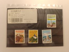 Briefmarken 200 Jahre Tourismus 1987 Komplette Ausgabe