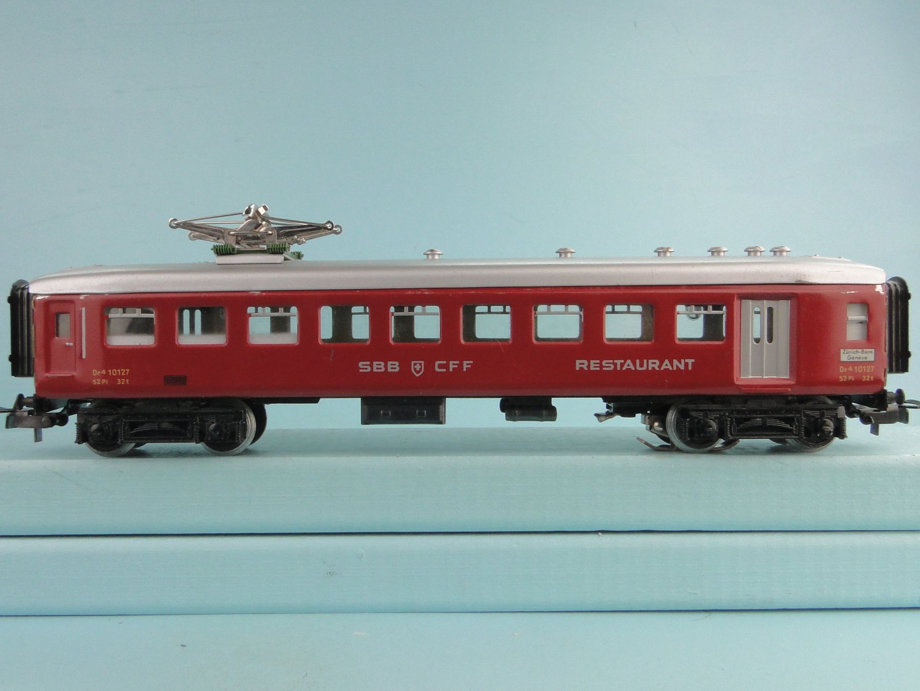 Märklin Modellini di ferrovie: Märklin SBB Restaurant, Blech – Usato da Bülach venduto da cann11 3