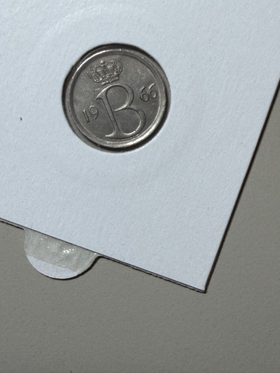 Tutti le monete: Belgique - 25 centimes - 1966 – Usato da Payerne venduto da Mike1682 1