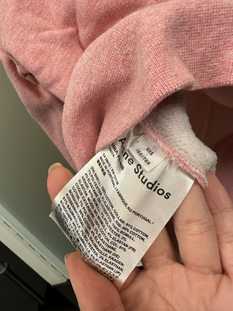 Acne Studios Maglioni & Felpe: Acne Studios pink crewneck – Usato da St. Niklausen LU venduto da lau_259n 4