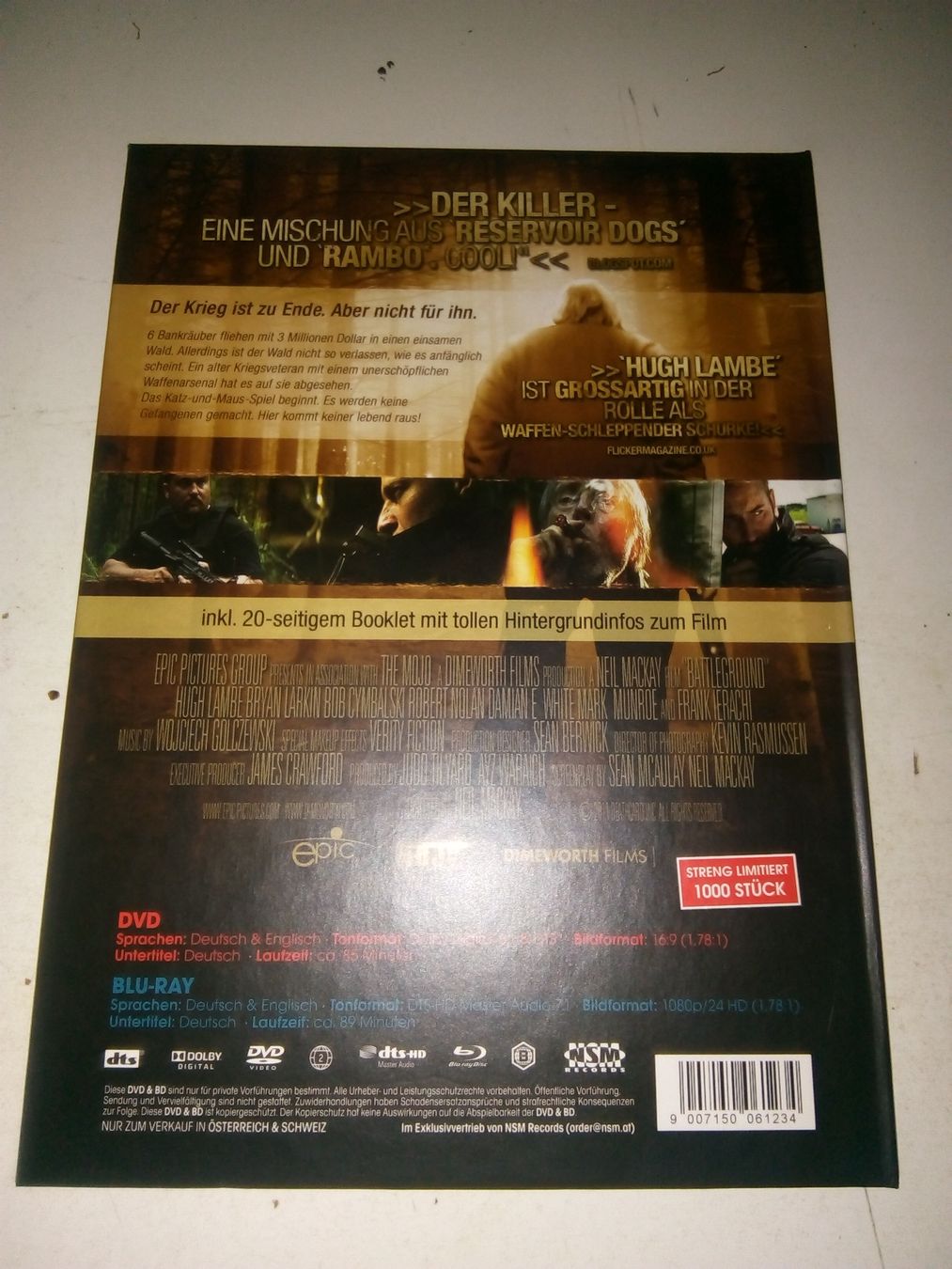 Tutti i DVDs: Der Killer (Uncut)   > De & Eng <    DVD & Blu-Ray  Limited – Usato da St.Galllen venduto da elkaphone 6