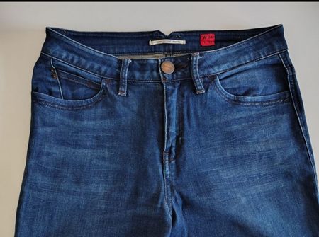 Jeans QS for your personal identity blau W34 L32