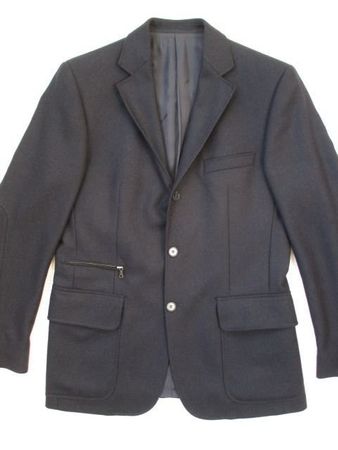 KARL LAGERFELD - Blazer Jacke Gr.48 Schurwollmix m. Kaschmir