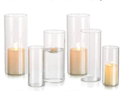 Portacandele: Kerzenhalter Glas Set – Usato da Rothenburg venduto da cel_q868 4