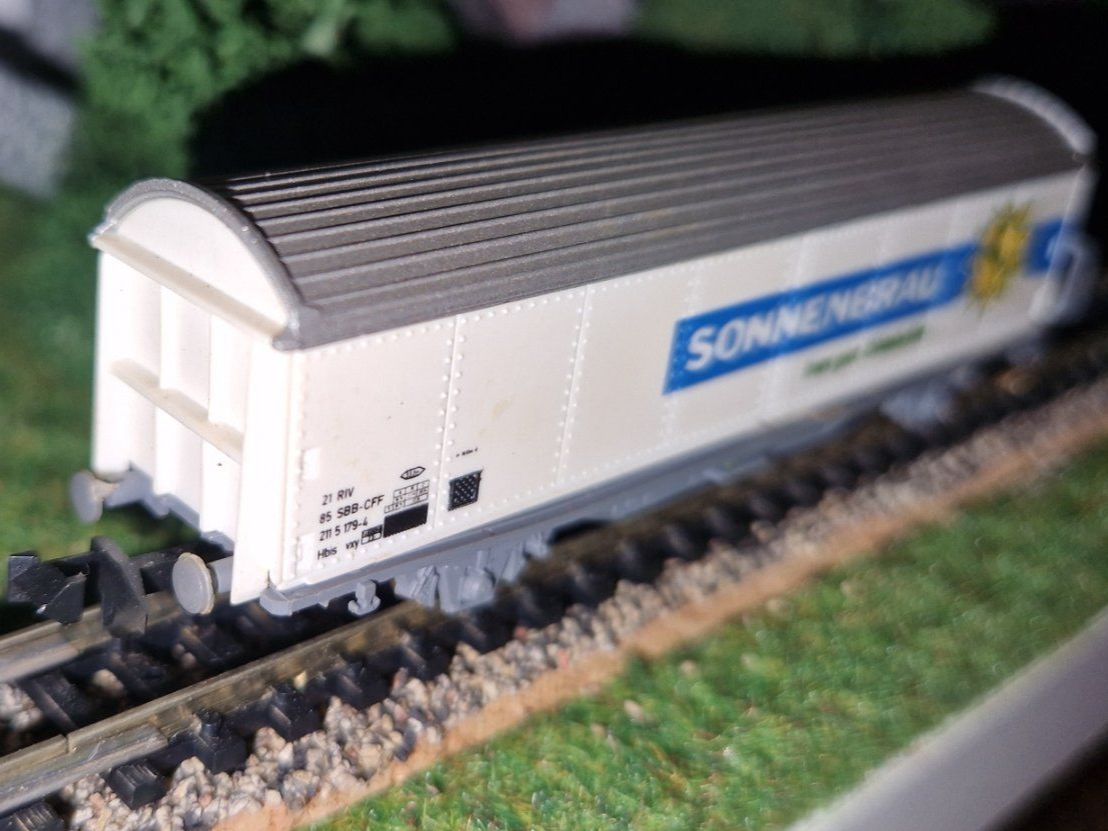 Roco Modellini di ferrovie: Roco Spur N SBB Habis "Sonnenbräu" – Usato da Unterengstringen venduto da b.kaiser81 2