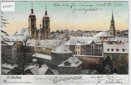 St. Gallen - Herzlichen Glückwunsch zum Neuen Jahre