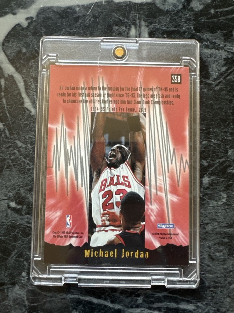 Nba Carte collezionabili: Michael Jordan NBA Hoops Karte 1996 – Usato da Affoltern am Albis venduto da mr_choppa 1