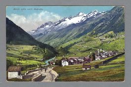 1912, AIROLO COLLA VALLE BEDRETTO