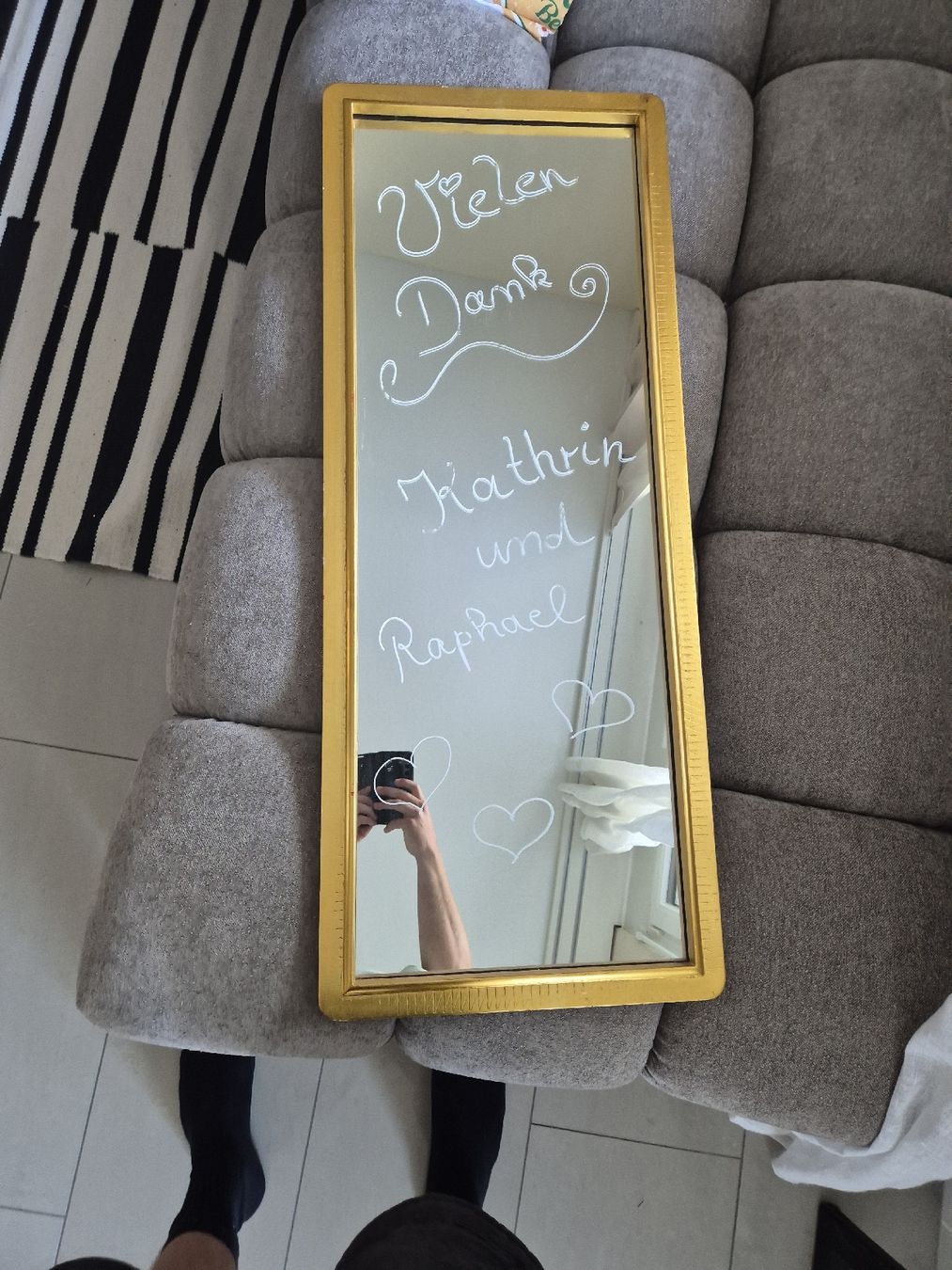 Tutte le decorazioni: Deko Spiegel von unserer Hochzeit – Usato da Menziken venduto da Bubblegum04