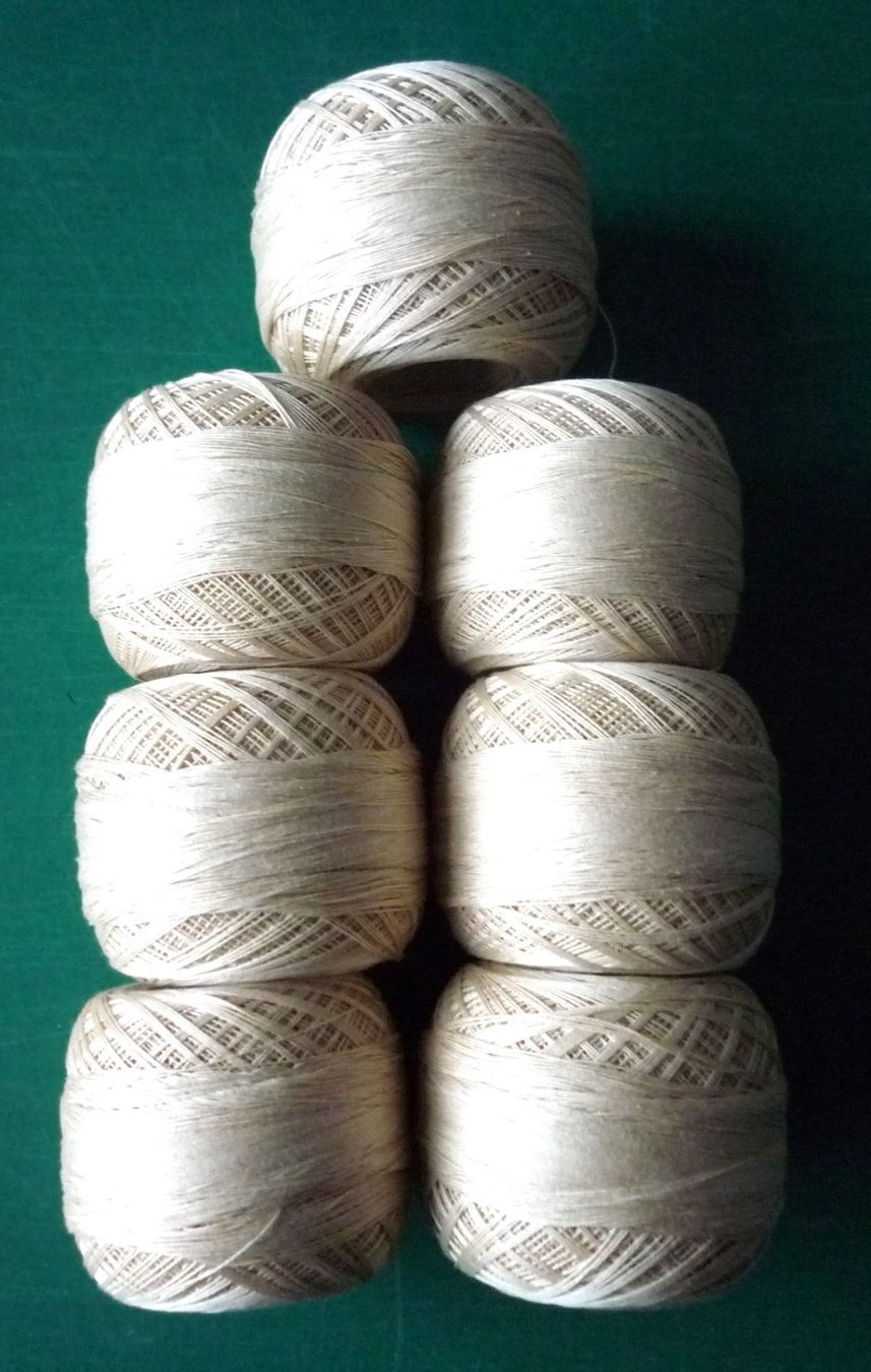 Wolle: 7 Knäuel   "Horgoló Crochet 100" – Neu (gemäss Beschreibung) aus Rafz von Sonnenblume305 1
