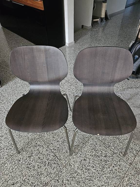 Ikea Chaises: Ikea Stühle Holz 2 Stück – D'occasion à Embrach par Lilly2021