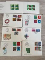 Erstagsmarken 80, 81 und 84