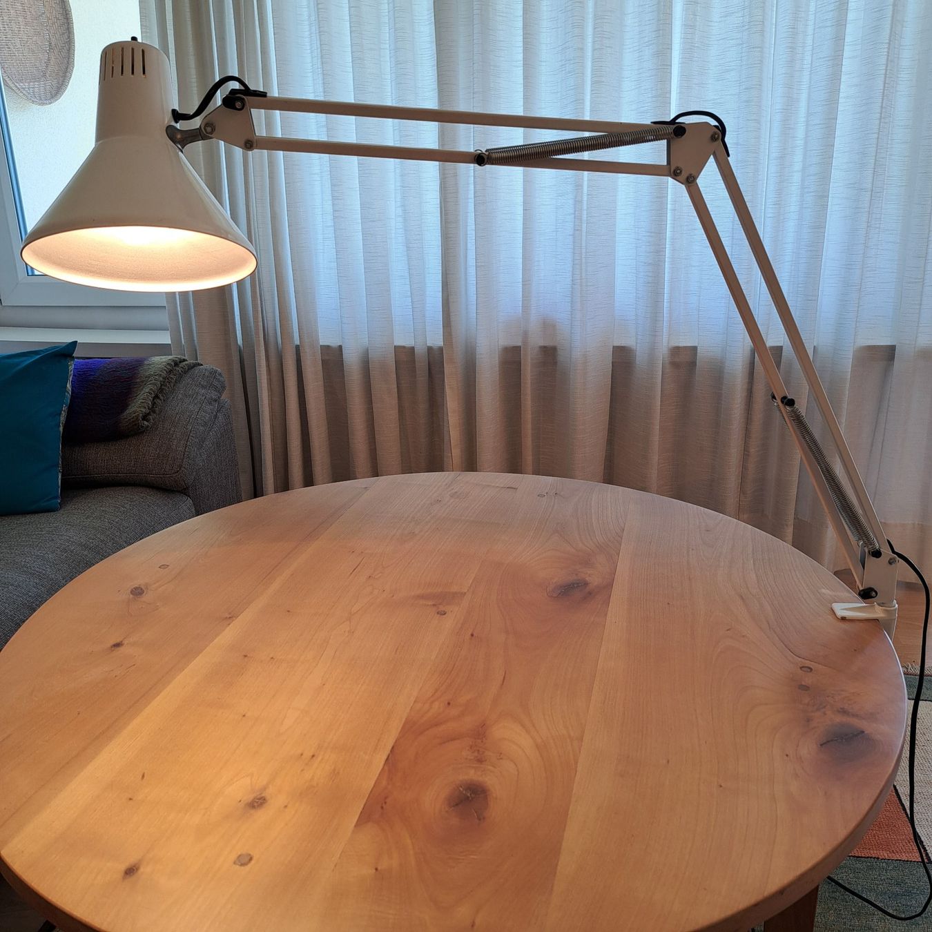 Lampen: Vintage Architektenlampe – Gebraucht aus Grüningen von Tappio