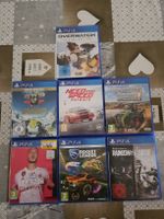 PS4 Spiele Sammlung: Overwatch, FIFA 20, Need for Speed etc.