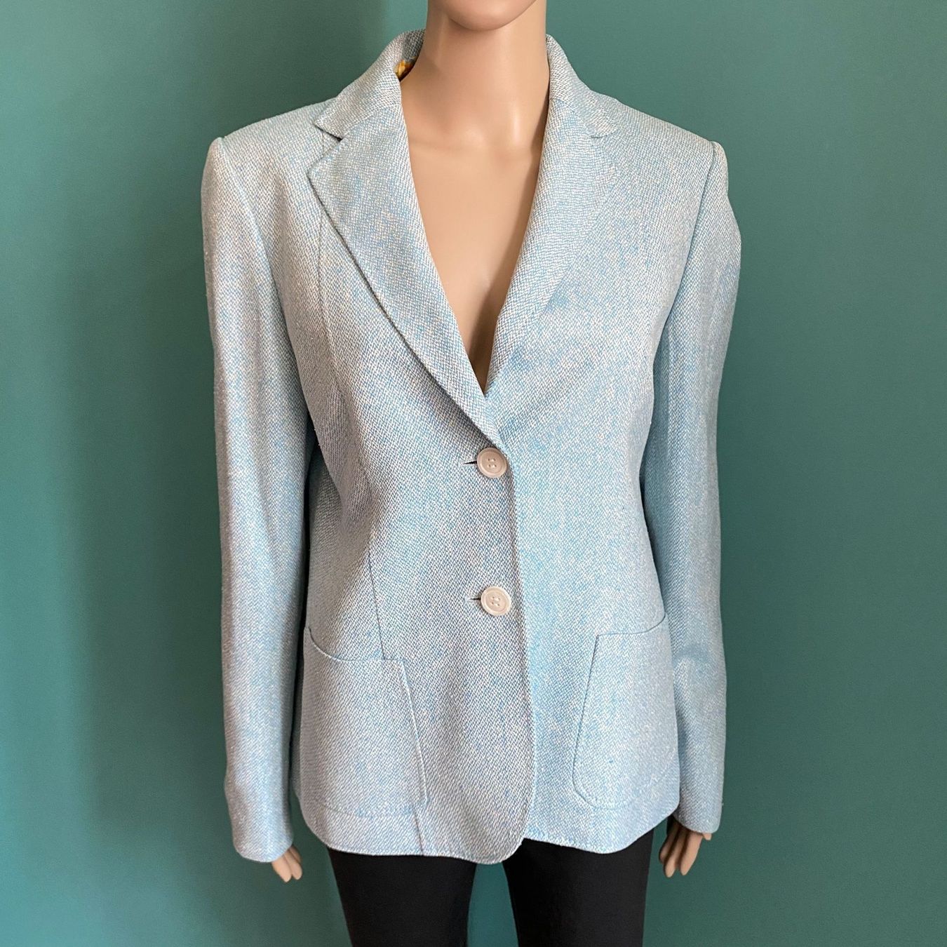 Vestes: CONOSERI Blazer Seide 🩵 – D'occasion à Zürich par ClosetQueen