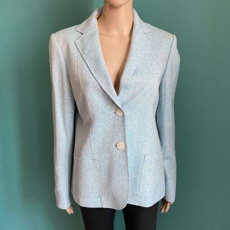 CONOSERI Blazer Seide 🩵