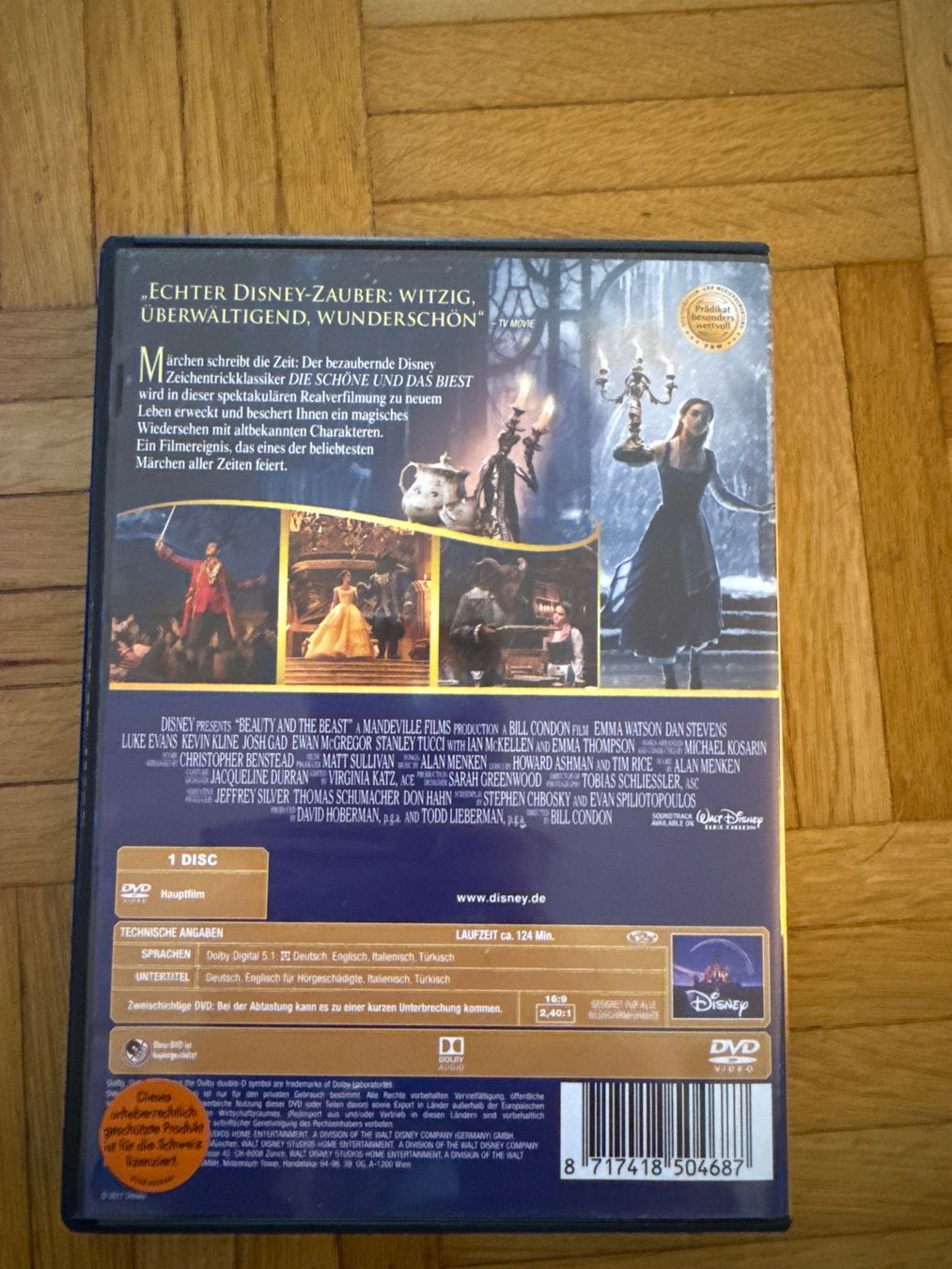 Tutti i DVDs: Die Schöne und das Biest – Usato da Brunnen venduto da pel_vk7g 1