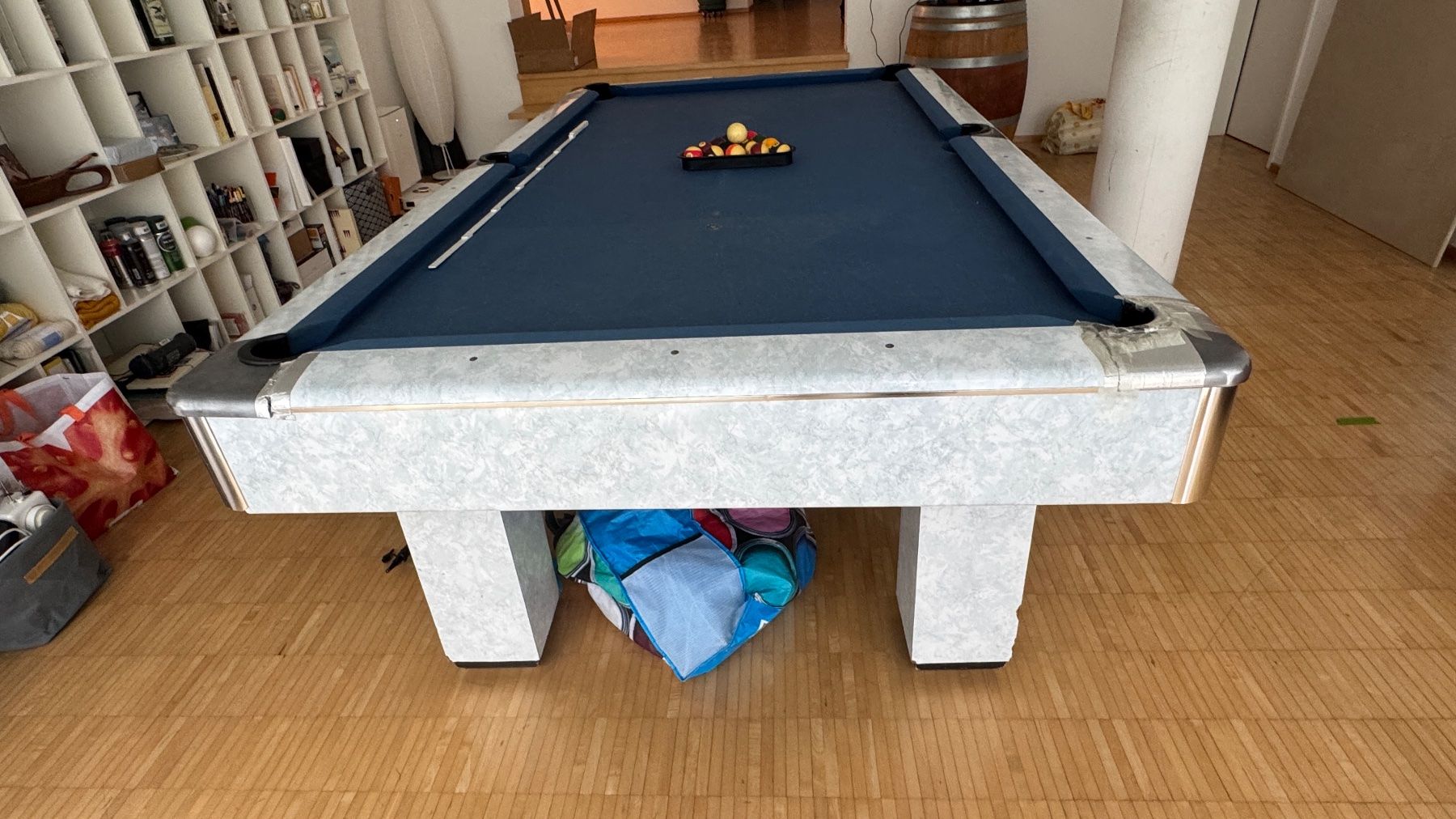 Tables de billard: Table de billard Gandy bleu avec compteurs – D'occasion à Zürich par ans_hxn2 6