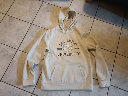 SKZ-SKZOO University Hoodie beige Grösse XL guter Zustand