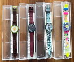 Swatch rare vintage, collection de 4 montres, full set