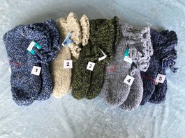 Bettsocken 35-37 aus Merinowolle