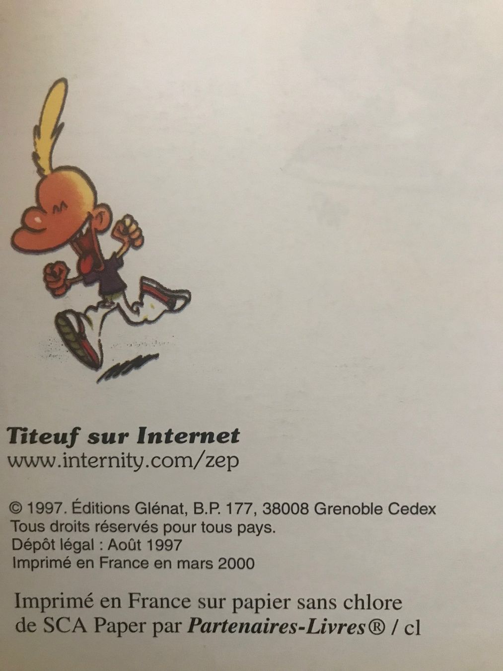 Fumetti: TITEUF - 6. Tchô, monde cruel – Usato da Commugny venduto da MCapital 2