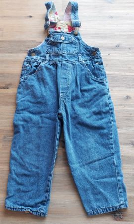 Jeans Latzhose Kinder Gr. 98 von H&M