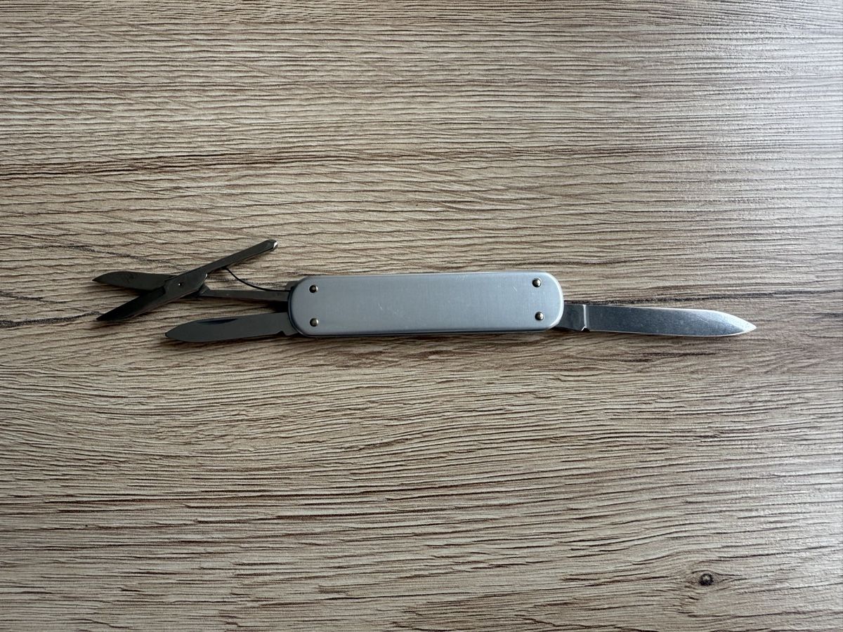 Victorinox Coltelli tascabile: Victorinox Sackmesser Metall mit Schere CS – Usato da Wettingen venduto da Ni_la_lo 2
