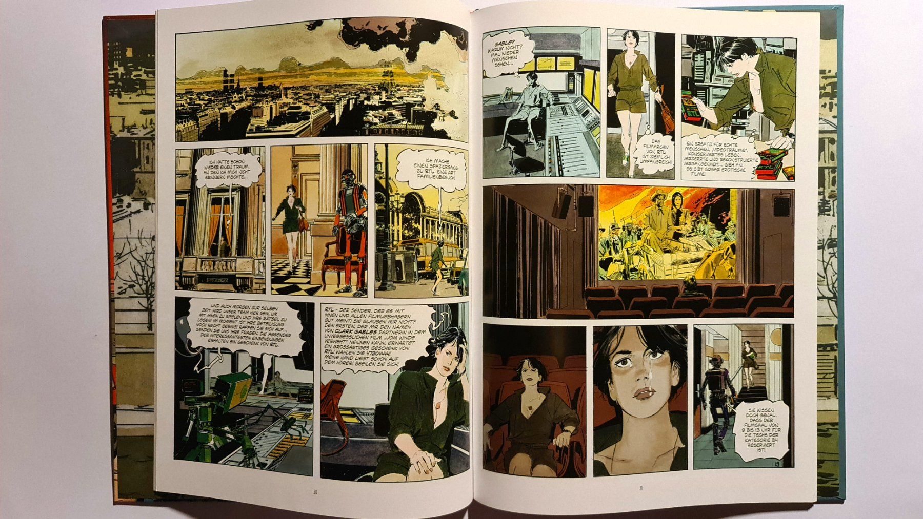 Fumetti: Paul Gillon - Die Überlebende Comicbücher – Nuovo (secondo la descrizione) da Aesch BL venduto da pri_fp8t 5