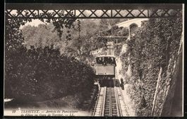 Funiculaire de Glion /Territet, Arrivée