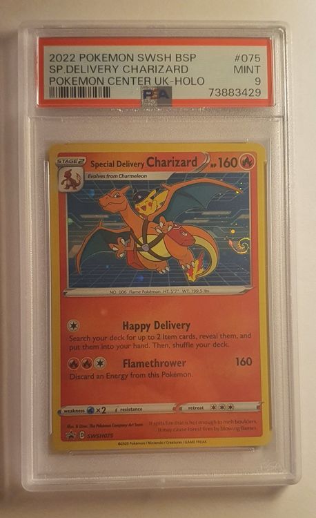 Cgc 8.5 special delivery on sale charizard promo