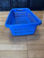 Cesto blu multiuso in plastica - Ideale per la casa!