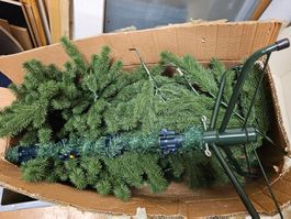Tannebaum Grün Plastik