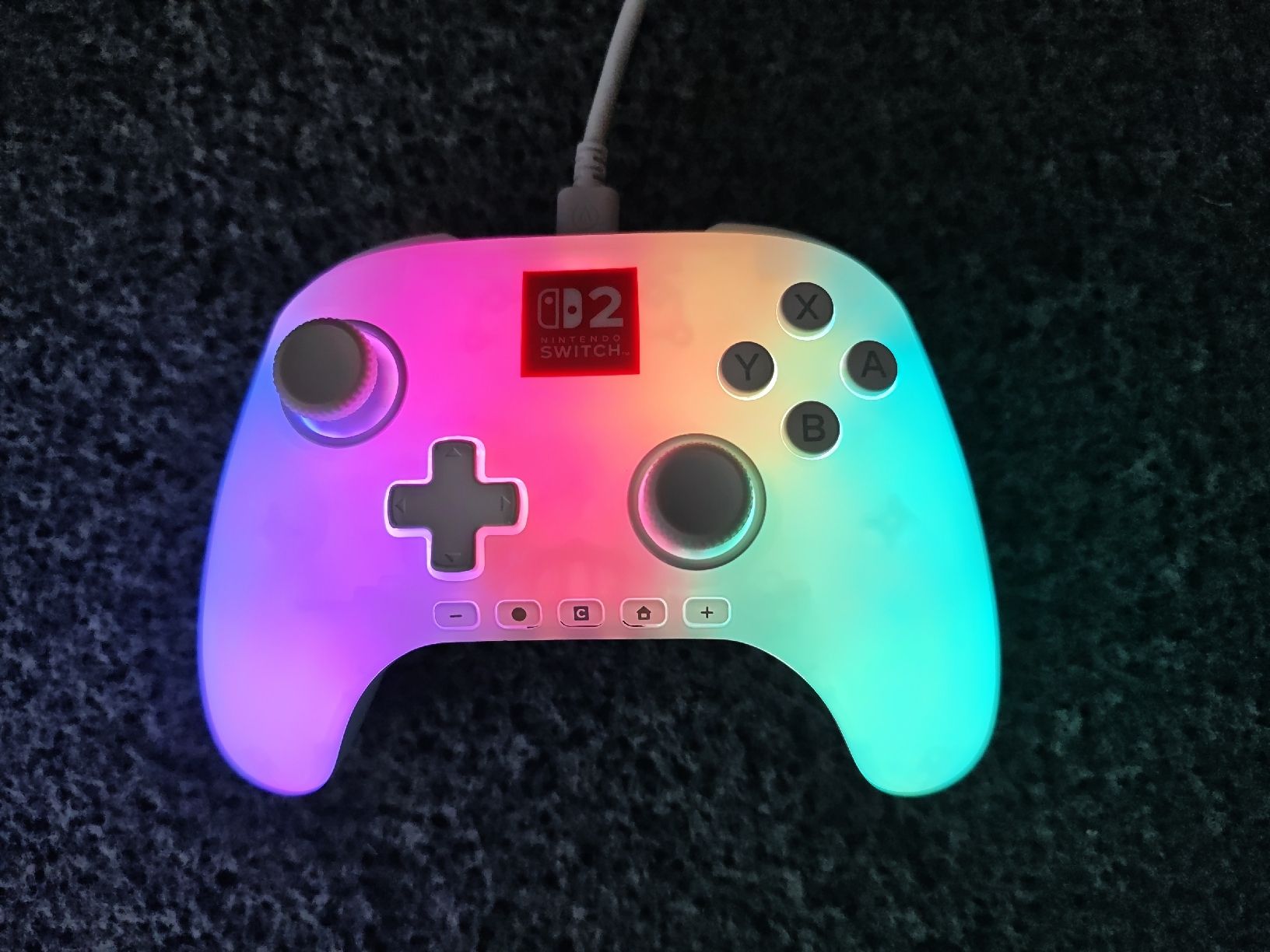 Controller: Controller PowerA Nintendo Switch 2 weiss – Gebraucht aus Leibstadt von Rova 2