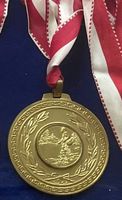 Original - Medaille - Championnat Suisse - pêche -1.Rang