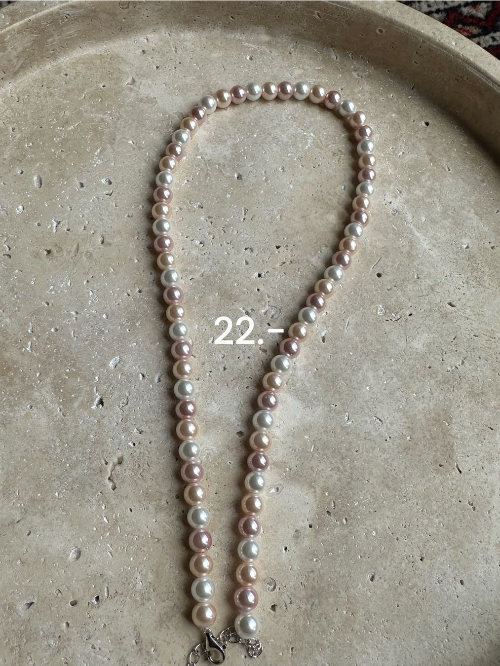 Catenine: Collier de perles roses et blanches élégant – Nuovo (secondo la descrizione) da La Chaux-de-Fonds venduto da Meliha2008 1