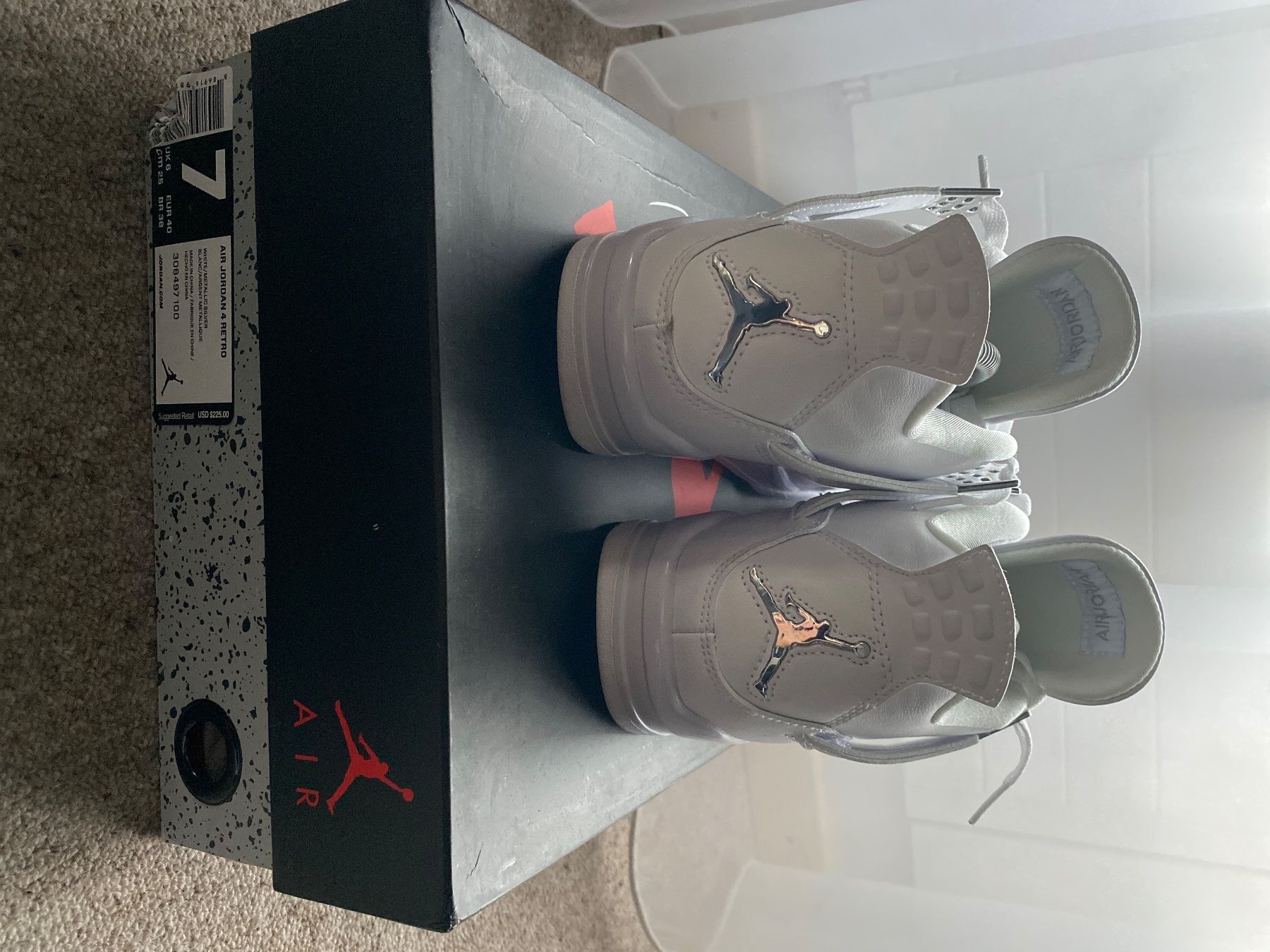 Jordan Scarpe da uomo: Jordan 4 pure money NEU! – Nuovo e nell'imballaggio originale da Herisau venduto da Rdavidson 2