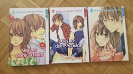 Manga "alles nur deine Schuld" 1-3