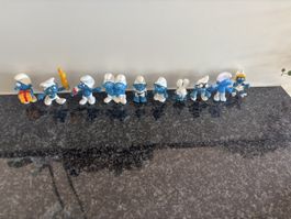 Schlümpfe Figuren Set 10 Stück diverse Charaktere gebraucht