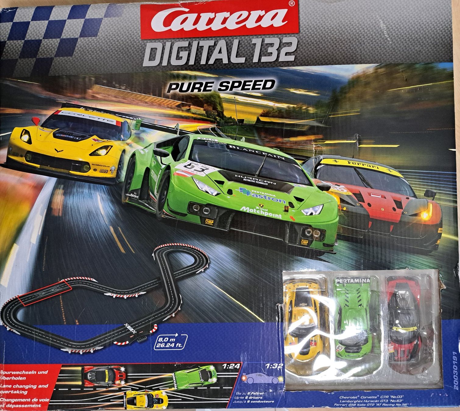 Carrera Piste: Carrera Digital 132 Pure Speed – Usato da Winterthur venduto da Keeper50