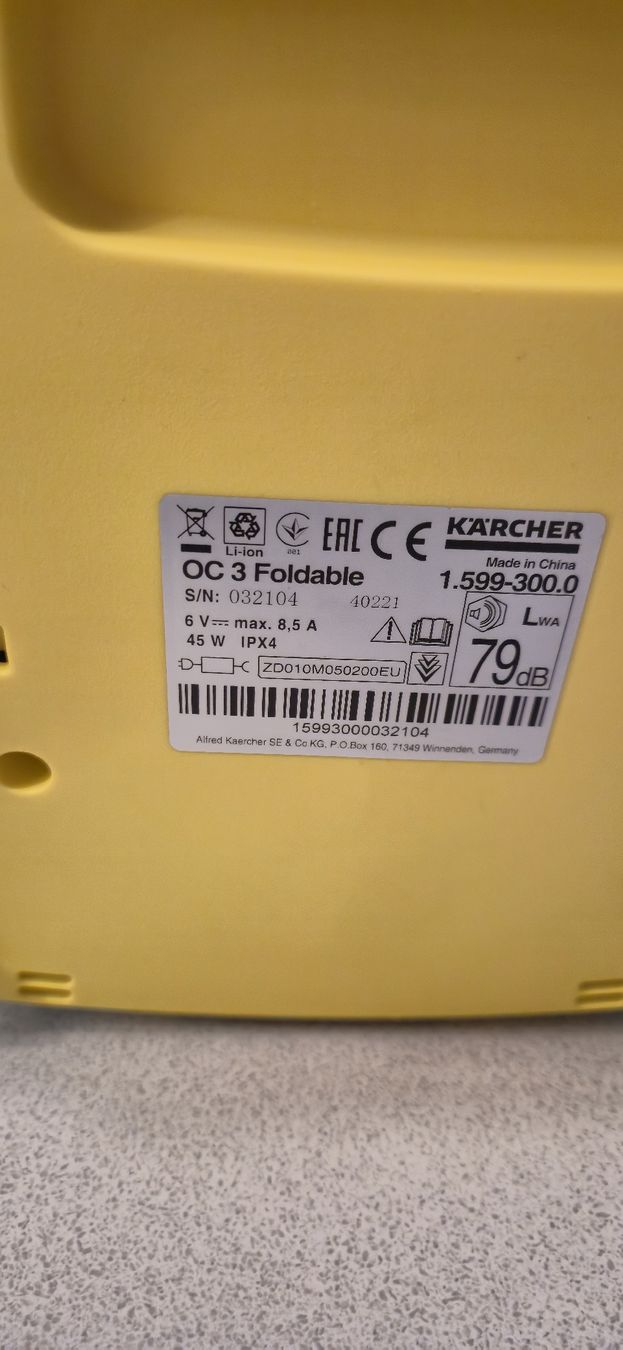 Kärcher Nettoyeurs à haute pression: Karcher portable OC3 – Neuf (Voir description) à Cheseaux-Lausanne par stevo85 3