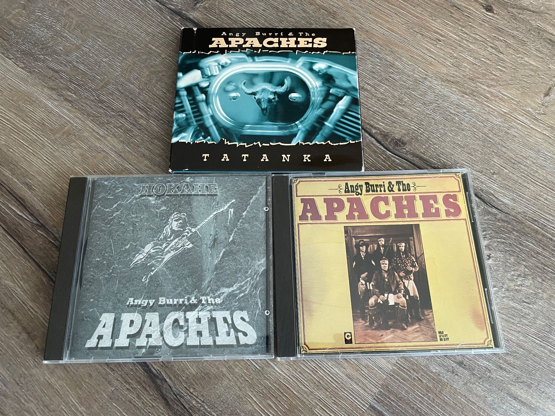 CD: 3x Angy Burri & The Apaches – Nuovo (secondo la descrizione) da Reinach AG venduto da trigger7811
