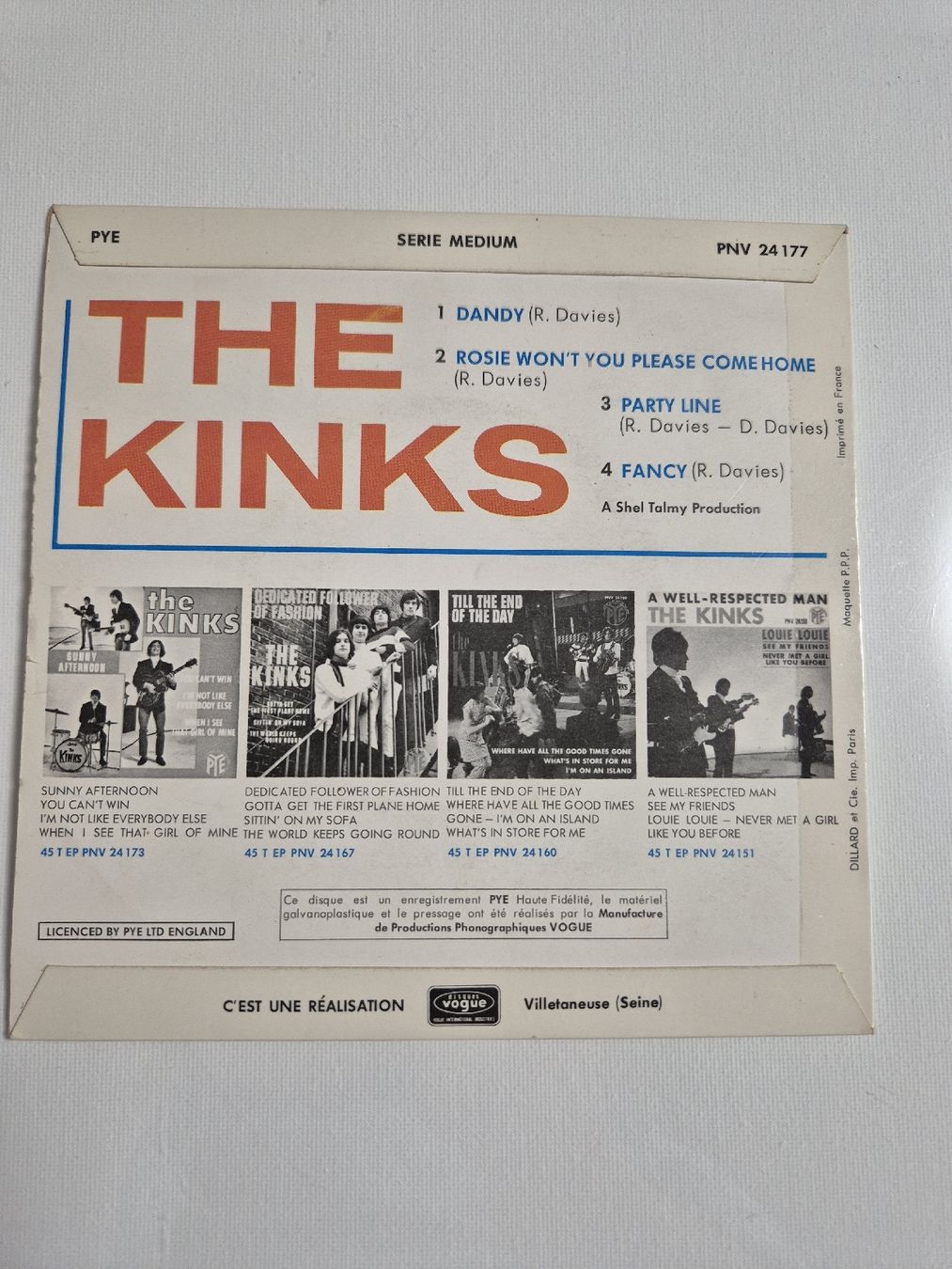 Dischi in vinile: The Kinks  - Dandy - Single 7 – Nuovo (secondo la descrizione) da Uster venduto da newwave0 1